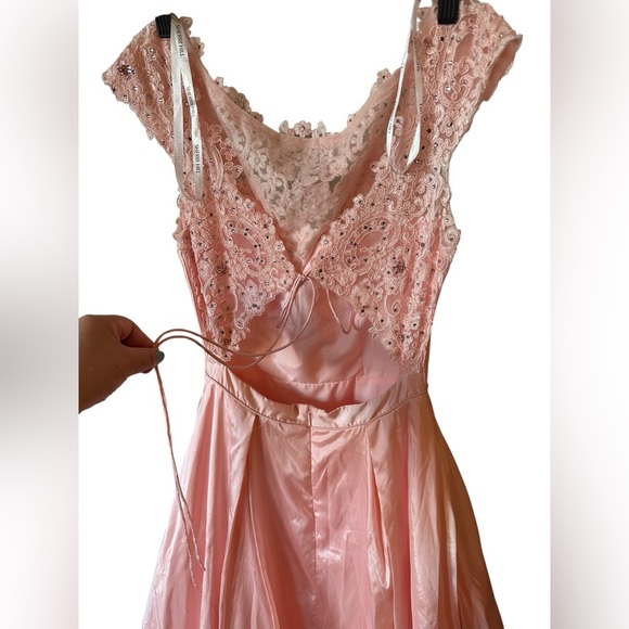 Sherri Hill Blush Evening Dress - Picture 5 of 15